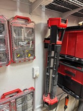 Wall Mount Bracket Hanger Holder for Milwaukee 2131-20 Tower Pole Light - Black