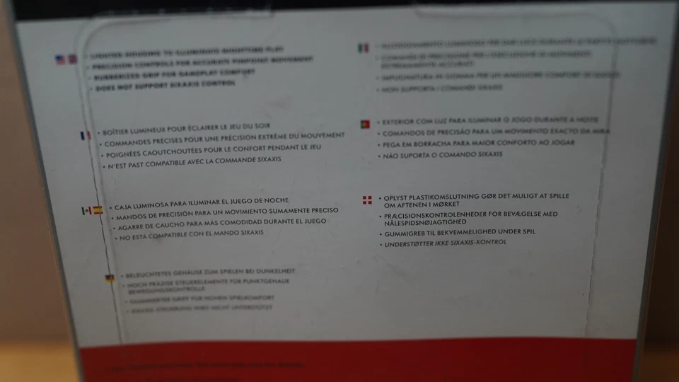 PELICAN LED LIGHT AFTERGLOW PRO CONTROLLER FOR PS3 PLAYSTATION 3 COMPATIBLE - Image 4 of 4