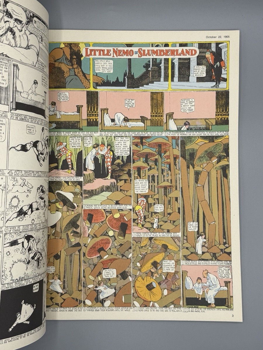 Little Nemo 1905–1906 Winsor McCay Nostalgia Press Oversize Comic
