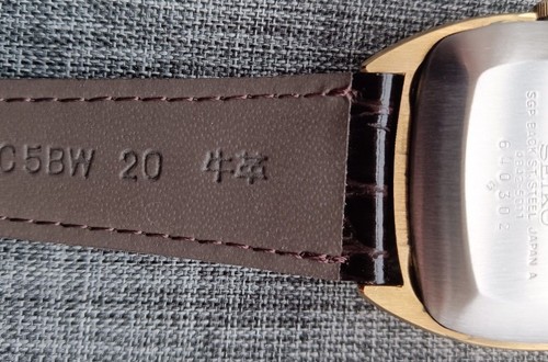 Seiko Grand Quartz 4842-5011 Vintage Date Montre Hommes Authentique Travail - Photo 10 sur 10