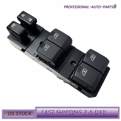 25401-JJ53B Fits 2013-2015 Infiniti G37 G35 Master Power Window Switch Assy USA