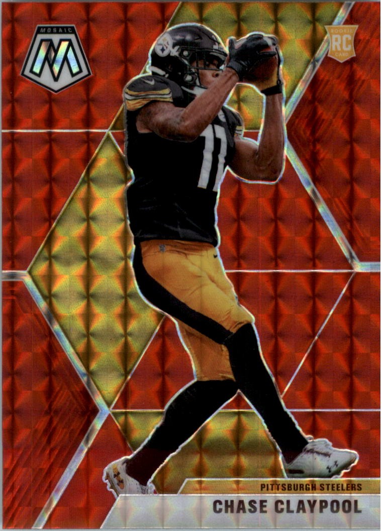 2020 Panini Mosaic Mosaic Red #220 Chase Claypool - FB
