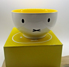 Miffy Face Ceramic Bowl Donburi Lawson Campaign Limited Prize with Box 2015
