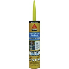 SikaFlex 10.1 Oz. Pro Select Black Construction Polyurethane Sealant 812412 Sika