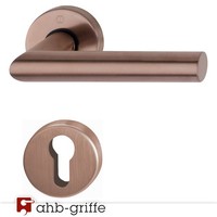Hoppe TüRgriff Amsterdam Rosette Kupfer Matt Resista® Pz TüRdrüCker TüRbeschlag