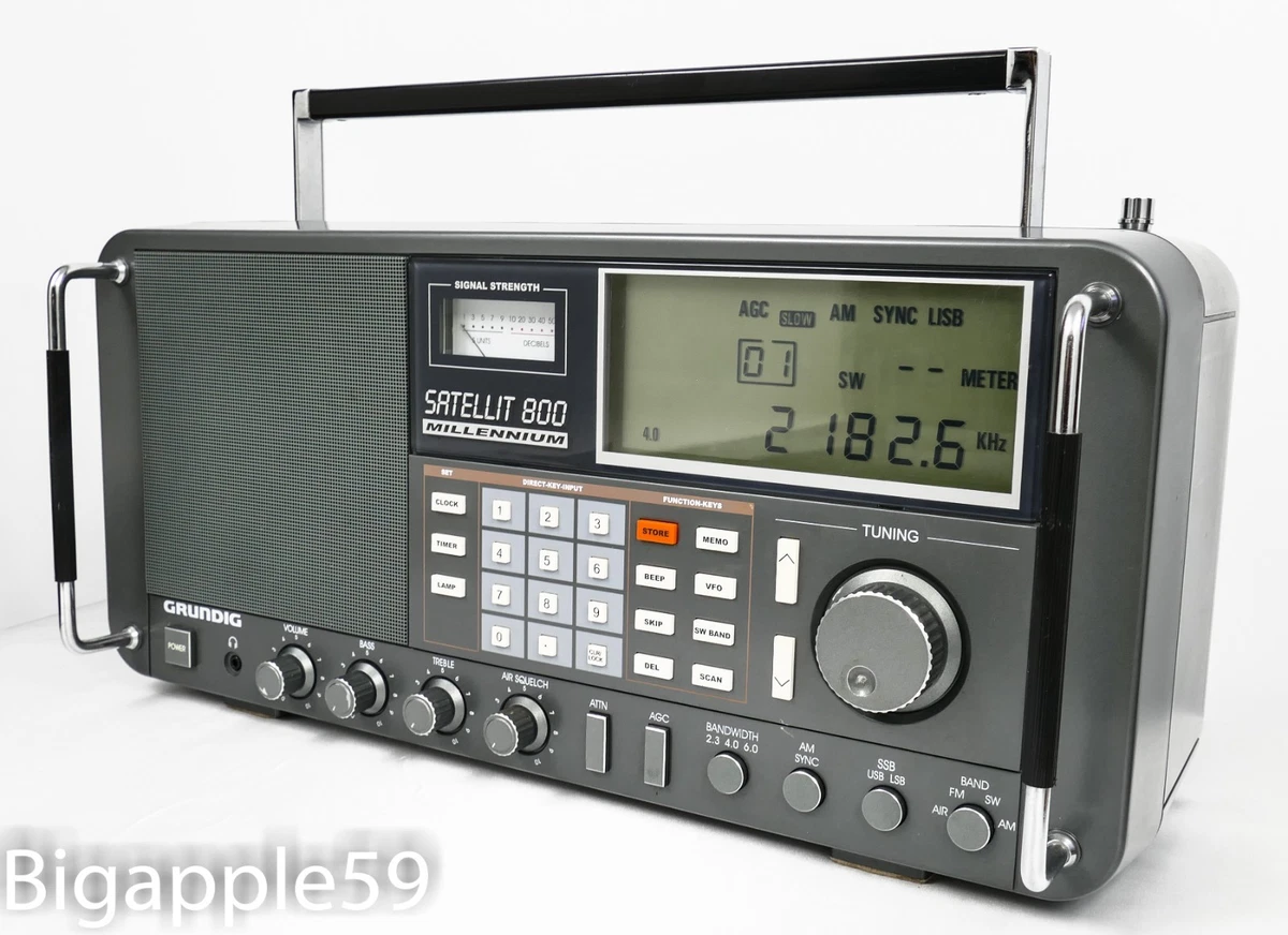 Radio Grundig RP 6901 PLL - FM/MW/LW/SW - Noire - Occasion Garantie 6 Mois