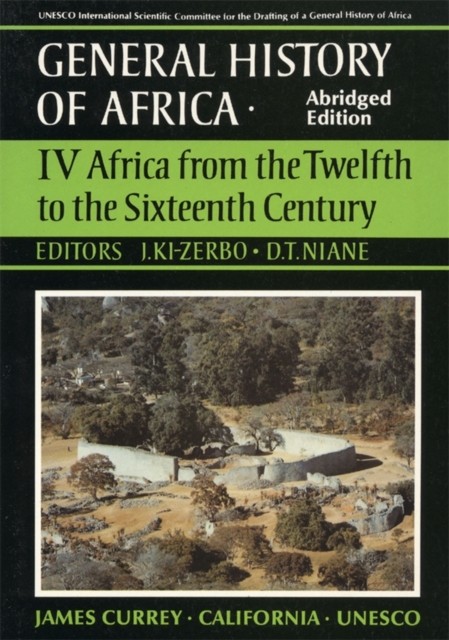 General History of Africa volume 4 pbk abridged by J. Ki-Zerbo PAPERBACK - Image 4