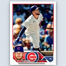 2023 Topps P.J. Higgins #338 Chicago Cubs