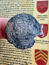 Henry VI Annulet Issue Groat, Calais Mint, S1836, Dates 1422-30 AD