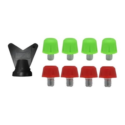 8pcs Football Shoe Spikes Football Boot Studs für das Wettbewerbstraining