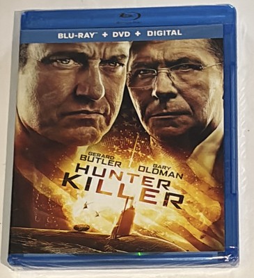Hunter Killer Blu-Ray + DVD + Digital Unopened; Butler/Oldman
