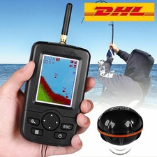 100M Kabellos Clever Fischfinder mit Sonarsensor für Angelköderboote Futterboot