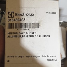 Electrolux Ignitor Bake Burner 316489403 MPN ...
