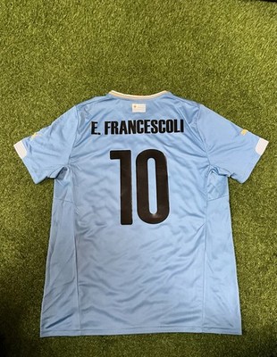 Puma Uruguay Men's Home Jersey 14/15 Legend E.francescoli #10 Puma Uruguay Men's Home Jersey 14/15 Legend E.francescoli #10