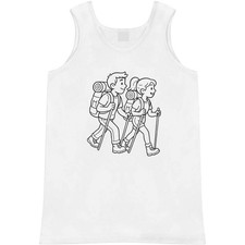 'Hiking Couple' Adult Vest / Tank Top AV057032 