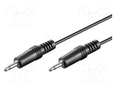 Kabel 1,2m Jack 3,5mm 2pin Stecker,beiderseitig