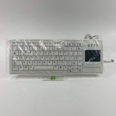 TG3 Electronics Inc USB Keyboard with Integrated Touch Pad KBA TG82B WLTUUSN