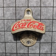 Drink Coca-Cola Wall Mount Bottle Opener Starr “X” #10 Germany Red Vintage