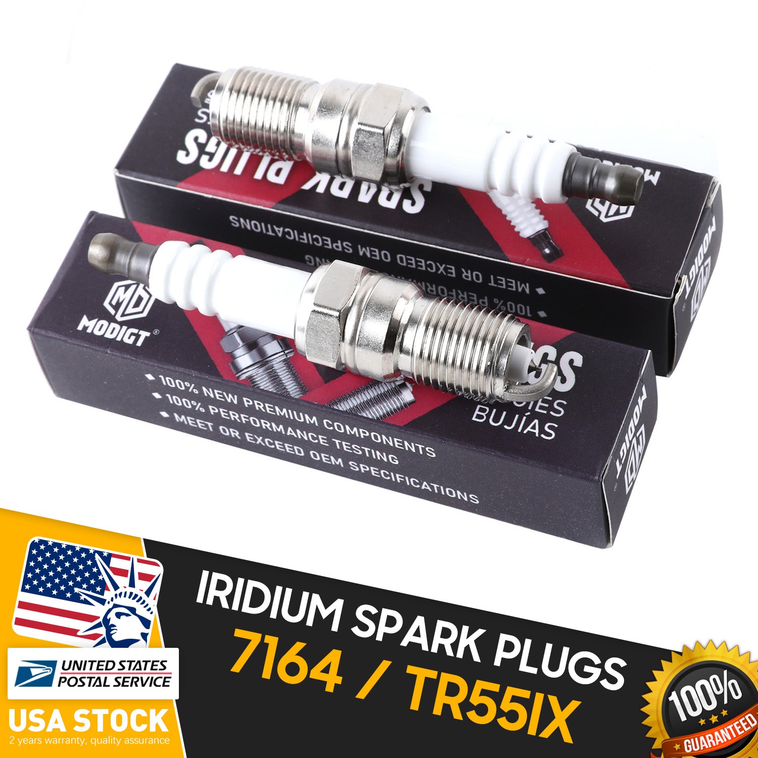 4Pcs For NGK 7164 TR55IX Iridium IX Spark Plugs for XP606DP2 XP606 XP605DP2 NEW