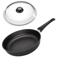 Eurolux Bratpfanne 24 Cm Schmorpfanne Aluguss Antihaft Griff Abnehmbar & Deckel