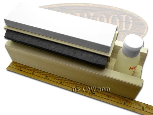 Case xx Arkansas Stone & Honing Oil Tri-Hone Kit de afilado para cuchillos 9399 Foto 3 de 4