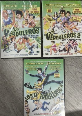 Los Verduleros Vol 1, 2, 3 DVD Alfonso Zayas Luis De Alba El Tun Tun Sexy Comed