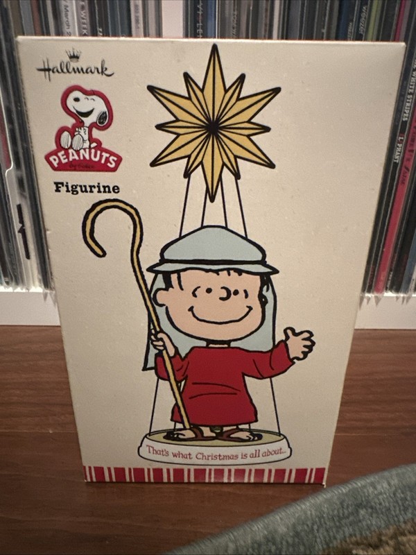 Hallmark Peanuts Figurine LINUS "That's what Christmas is all about" 7 1/2" NEW