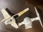 1978 Imperial Star Fighter and 1978 Kenner Star Wars X-Wing Fighter - Incomplete