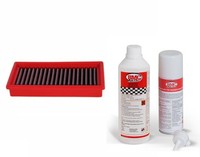 Sportluftfilter Luftfilter+Reiniger BMC FüR Piaggio Super Hexagon GTX125 M20 Bj.