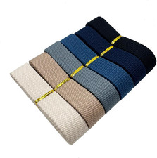 1 Inch Heavy Cotton Webbing 18 Yards 6 Colors Mixed Webbing Straps for Bags Hand