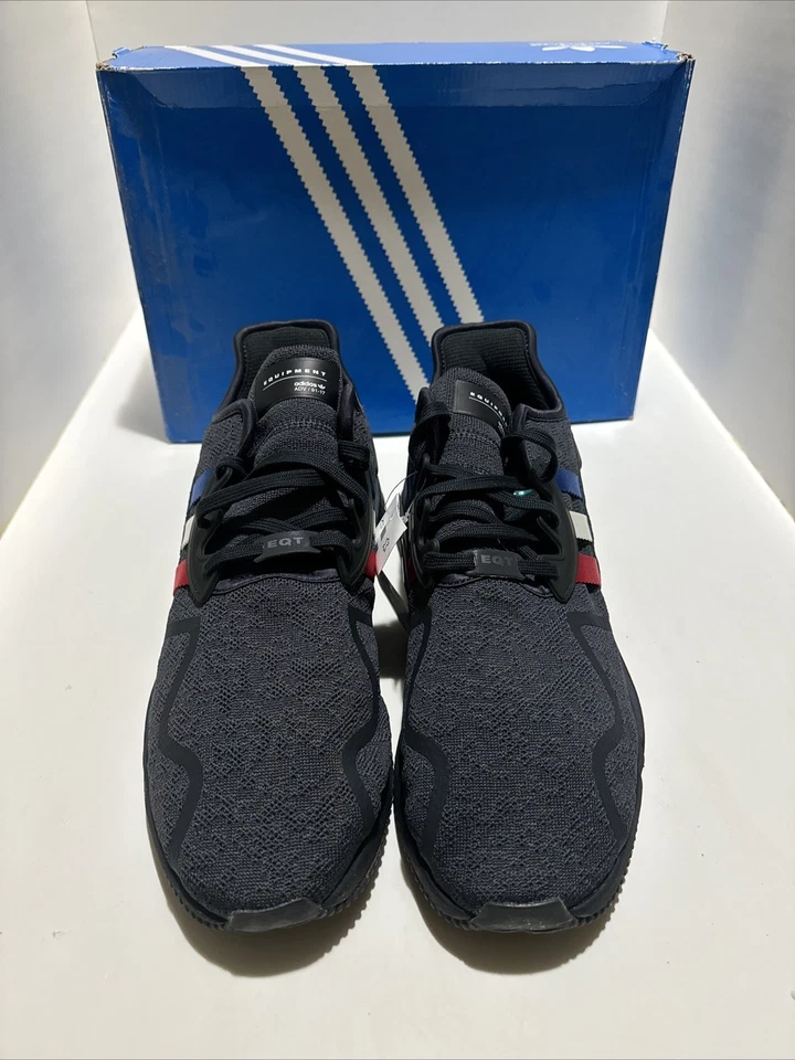 Adidas EQT Cojín ADV Tricolor CQ2378 Negro Carbono Zapatos Para Hombre Talla 13 Foto 3 de 4