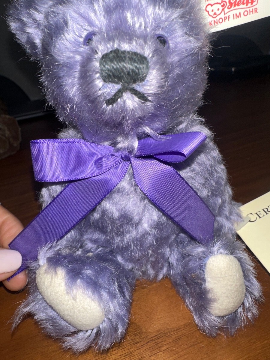 Steiff Lavender Blue Teddy Bear 666049 Limited for sale online | eBay