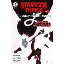 Stranger Things Dungeons  Dragons Rise Of Hellfire 2 Cover D Wilson