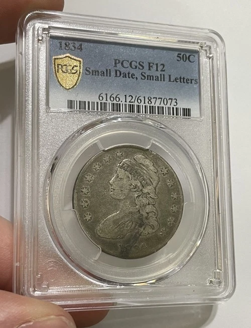 PCGS Certified US Early Half Dollar Coins (1794-1839) for sale | eBay
