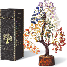 7 Chakra Tree of Life, Crystal and Gemstones, Birthday Gifts
