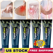 5PCS New CapsaCare Neuropathy Massage Cream   Soothing Nerve Pain Relief 100g US