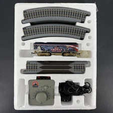 HO Bradford Exchange Hawthorne Village President Trump Train MAGA with Track