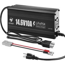 14.6v 10a Lifepo4 Battery Charger With Anderson Connector For Deep Cycle Rv Boat