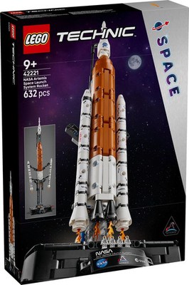 LEGO Technic - 42221 - NASA Artemis SLS-Schwerlastrakete / Rakete NEU & OVP