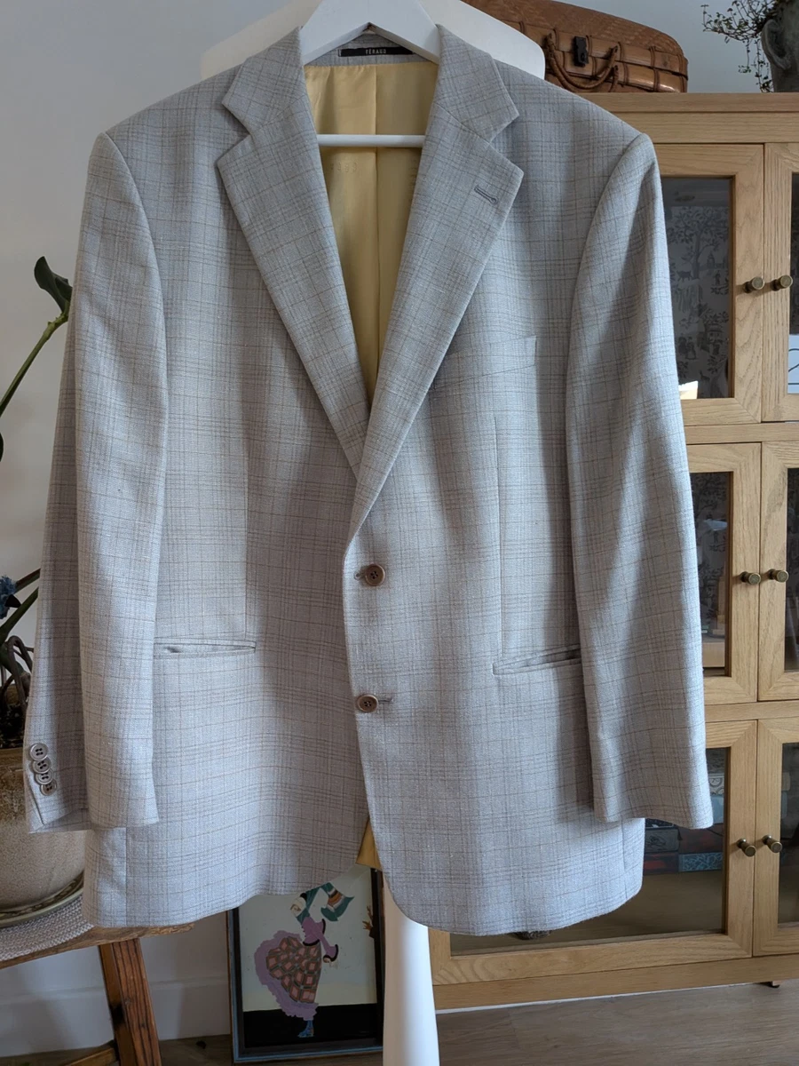 vintage linen jacket products for sale | eBay UK