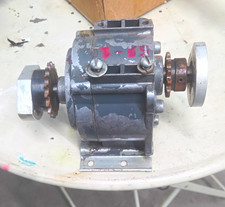 Industrial Speed Reducer Gearbox Parallel/Inline Shaft w/ Coupler Mounting Base