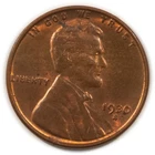 1930-S LINCOLN CENT - CHOICE! UNCIRCULATED RED BROWN!