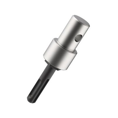 Earth Auger Drill Adapter for 1/2'' SDS Plus Corded Cordless Drill | Chrome