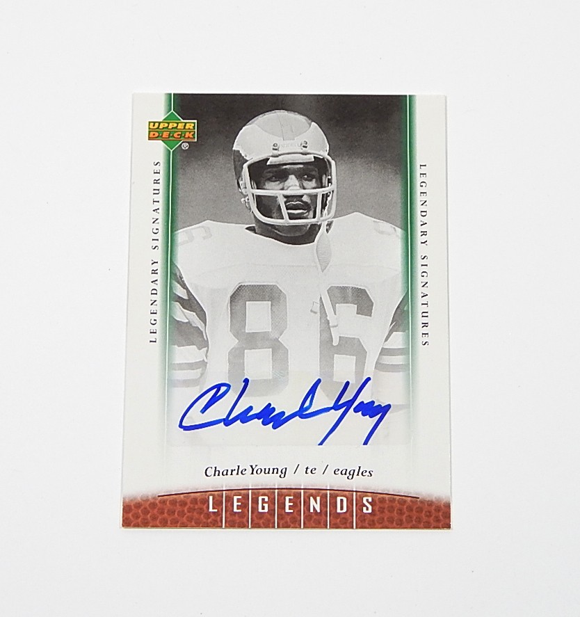 2006 Upper Deck Legends Legendary Signatures Charle Young Auto Autograph