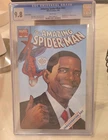 Barack Obama AMAZING SPIDER-MAN #583 CGC 9.8 INAUGURATION 1st Print - Comic 2009