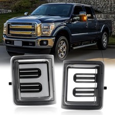 Switchback LED Side Mirror Turn Signal Lights Compatible with 2008-2016 F250 ...