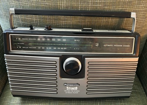 DOUBLE CASSETTE TUNER portable vintage Panasonic RX-DT610 tuner stéréo CD AM/FM EUR 54,94