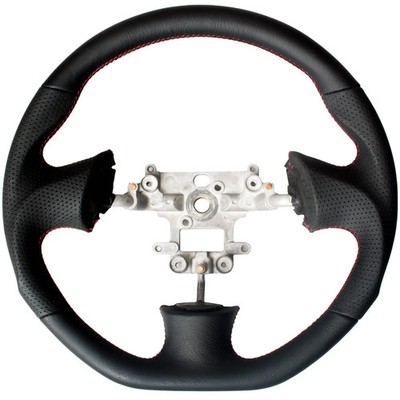Cipher Steering Wheel - Black/Red Stitching - MX-5 Miata 1999-2004
