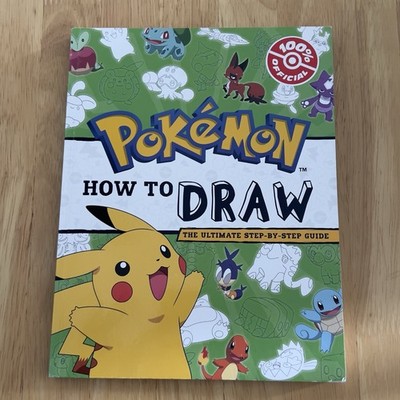 Pokemon. How To Draw Book. Kids Book. Unused.