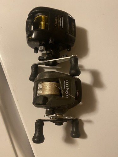 Moulinet Casting Vintage Shimano B-Mag 1000 - Main Droite - Bon état